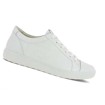 Ecco Soft 7 Joggesko Dame Beige | NO 233FDN